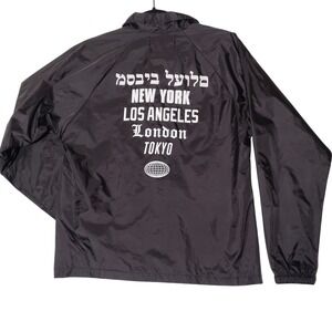 Dimepiece Los Angeles Worldwide Jacket Black Nylon Mens SM/M Streetwear